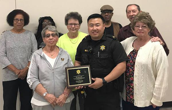 Deputy honored by neighborhood watch group in S.C.